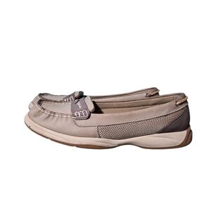 Womens SPERRY Top Sider Laguna Eve Grey Slip On Casual Top-Sider Shoes Size 7.5